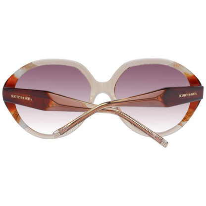 Scotch & Soda Brown Women Sunglass