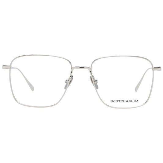 Scotch & Soda Gold Men Glasses Frame in metal with full-rim square style. Frame width 140, bridge 17, temples 140, gold color.