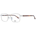 BMW Gold Men Glasses Frame in full-rim rectangle style with metal and plastic construction, demo lenses, and gold color.