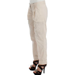 Ermanno Scervino Beige Chinos Casual Dress Pants Khakis MOM26754-1