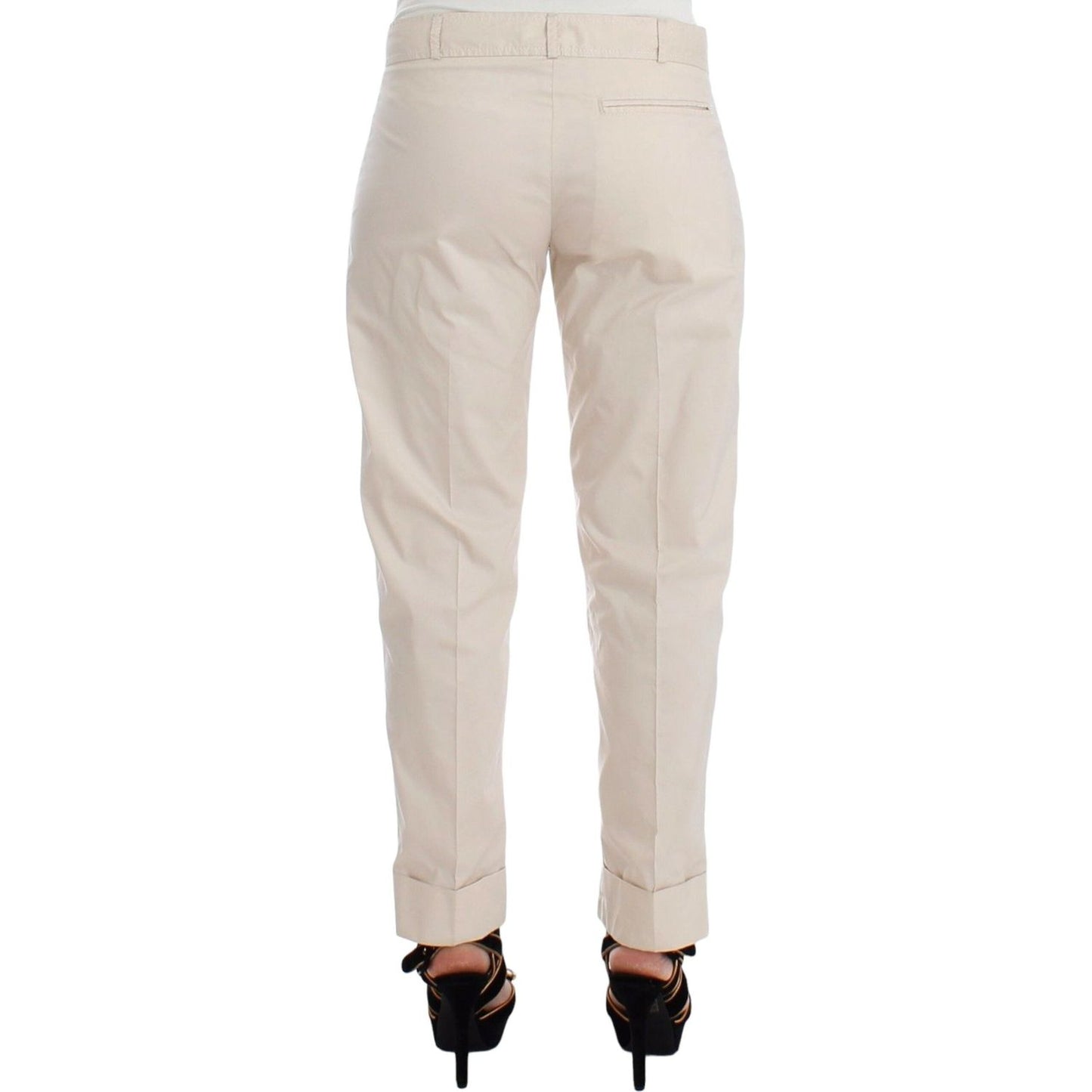 Ermanno Scervino Beige Chinos Casual Dress Pants Khakis MOM26754-1