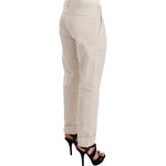Ermanno Scervino Beige Chinos Casual Dress Pants Khakis MOM26754-1