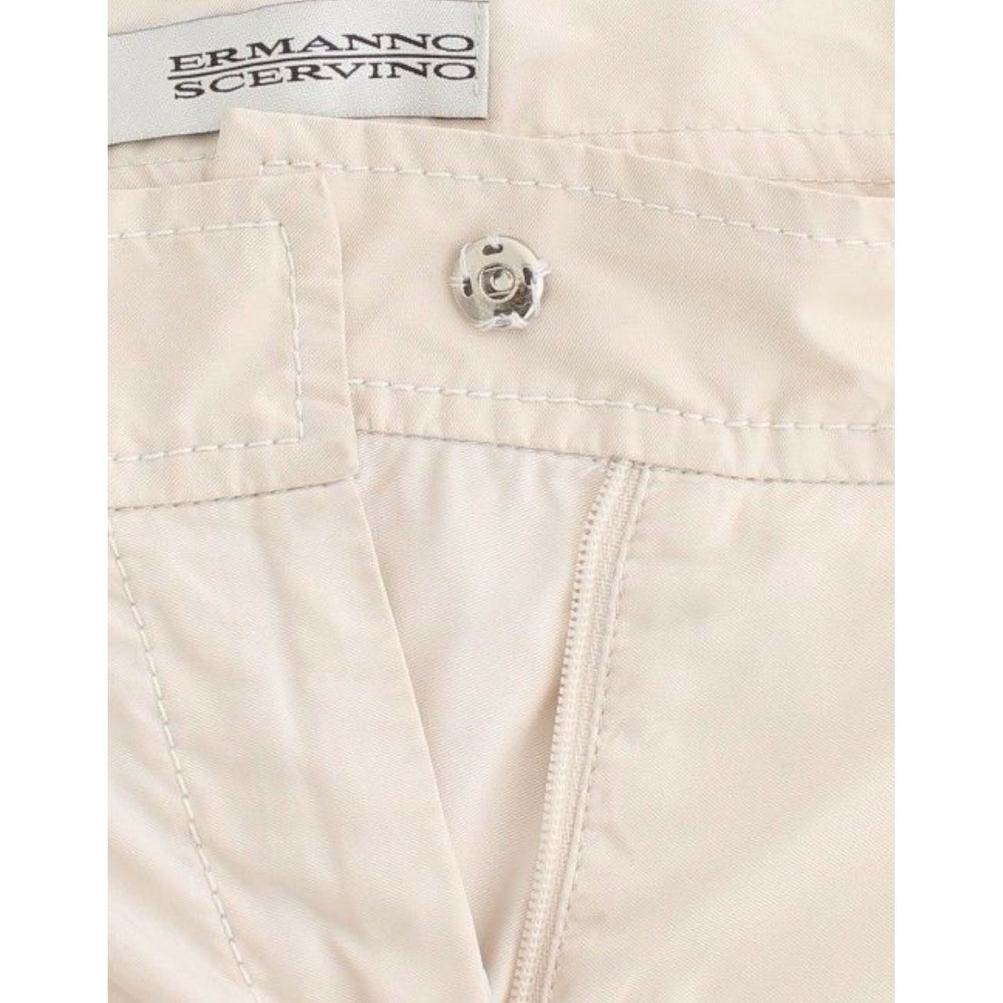 Ermanno Scervino Beige Chinos Casual Dress Pants Khakis MOM26754-1