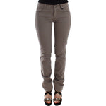 Ermanno Scervino Taupe Beige Slim Jeans Denim Pants Skinny SIG12685-1