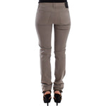 Ermanno Scervino Taupe Beige Slim Jeans Denim Pants Skinny SIG12685-1