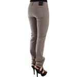 Ermanno Scervino Taupe Beige Slim Jeans Denim Pants Skinny SIG12685-1