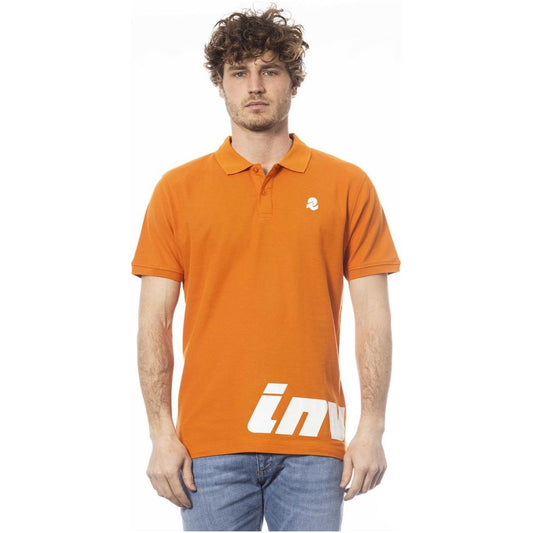 Invicta Orange Cotton Men Polo Shirt IN-24059-S