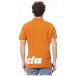 Invicta Orange Cotton Men Polo Shirt IN-24059-S