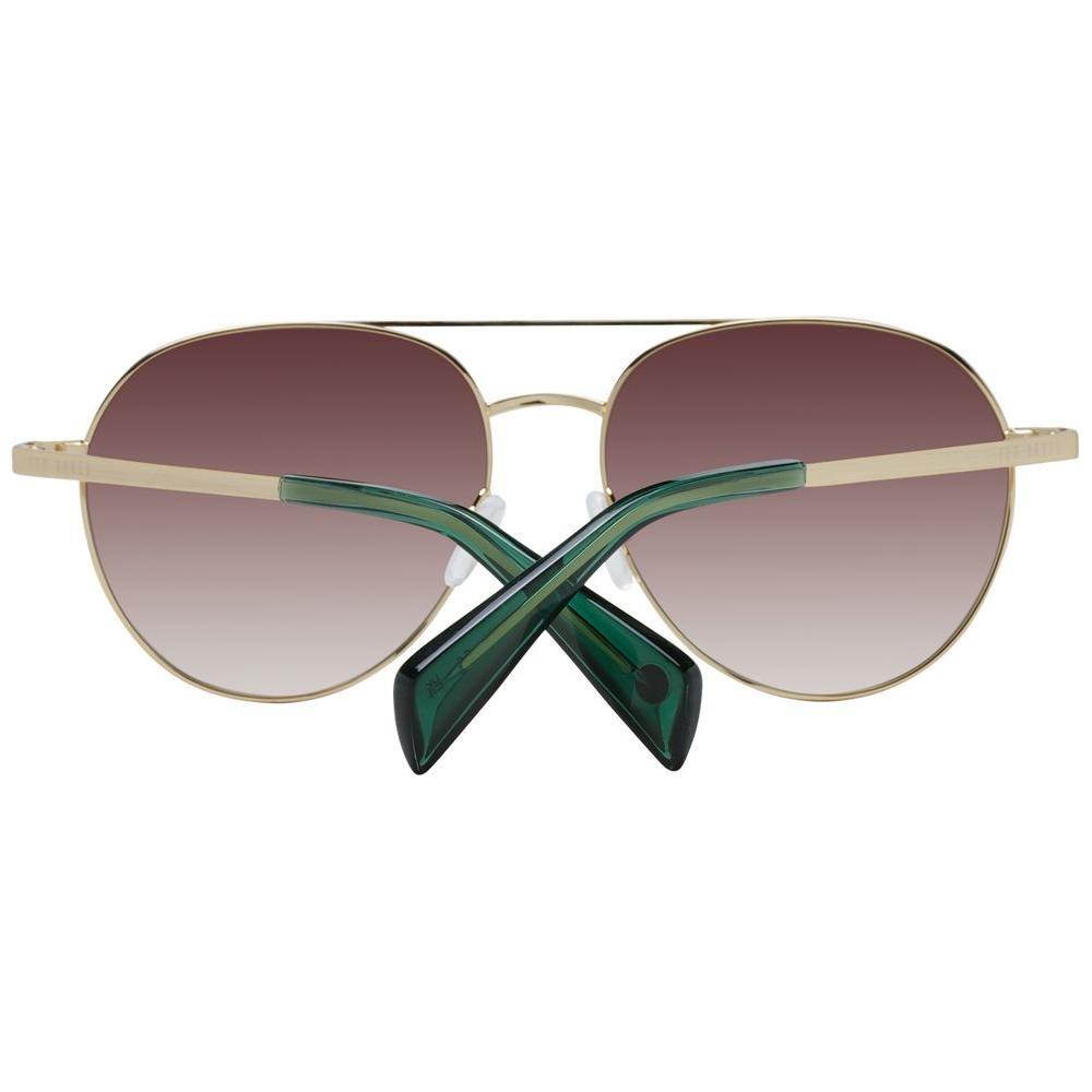 Ted Baker Gold Men Sunglasses