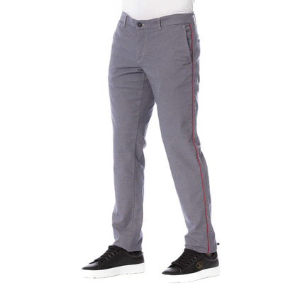 Trussardi Jeans Blue Cotton Men's Jeans