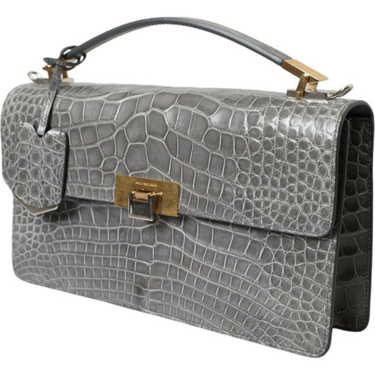 Balenciaga Alligator Leather Medium Shoulder Bag BAG1170