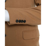 Prada Brown Cashmere 2 Piece Single Breasted Suit Prada Sienna