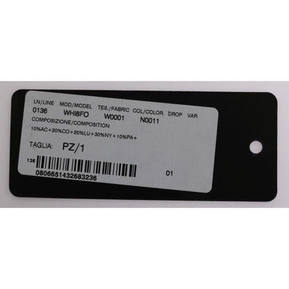 Dolce & Gabbana Black Crystal White Diadem Headband