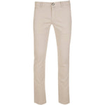 Jacob Cohen Beige Cotton Chino Trousers – Slim Fit Elegance JA-12003-IT38 | XS