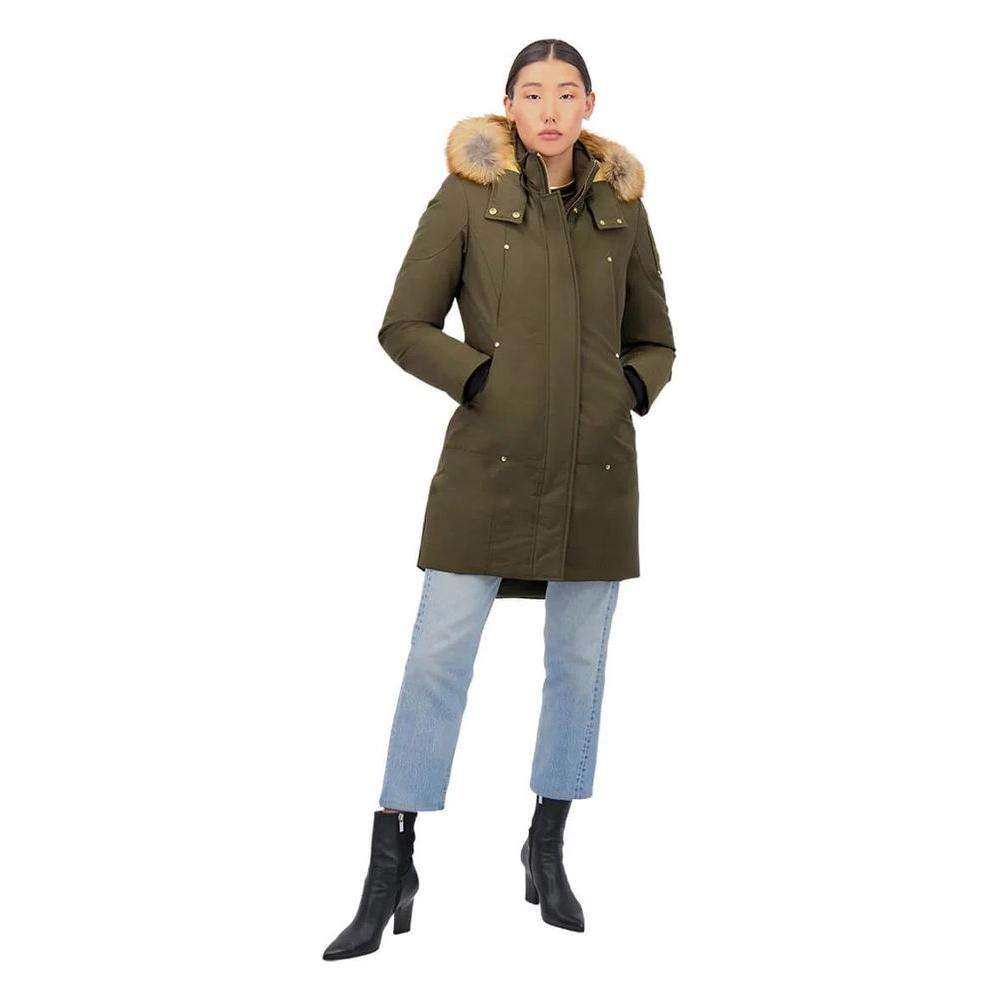 Moose Knuckles Camouflage Cotton Women Parka