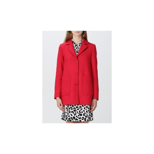 Love Moschino Chic Pink Wool Blend Jacket LO-10236-IT42|M