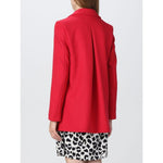 Love Moschino Chic Pink Wool Blend Jacket LO-10236-IT42|M
