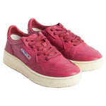 Autry Fuchsia Goatskin Women Sneaker Autry Maroon