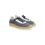 Cerruti 1881 Blue Calfskin Men Sneaker