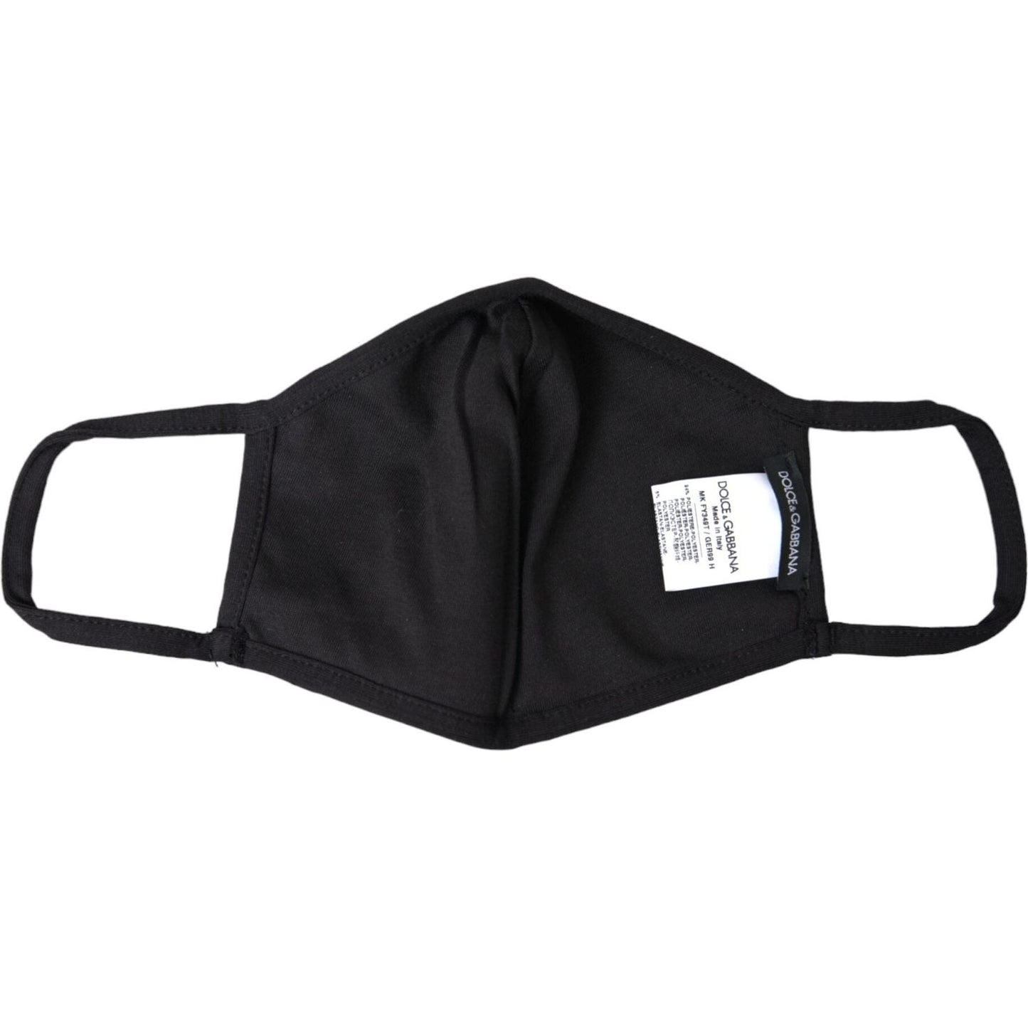 Dolce & Gabbana Multicolor Leopard Floral Elastic Ear Strap Face Mask