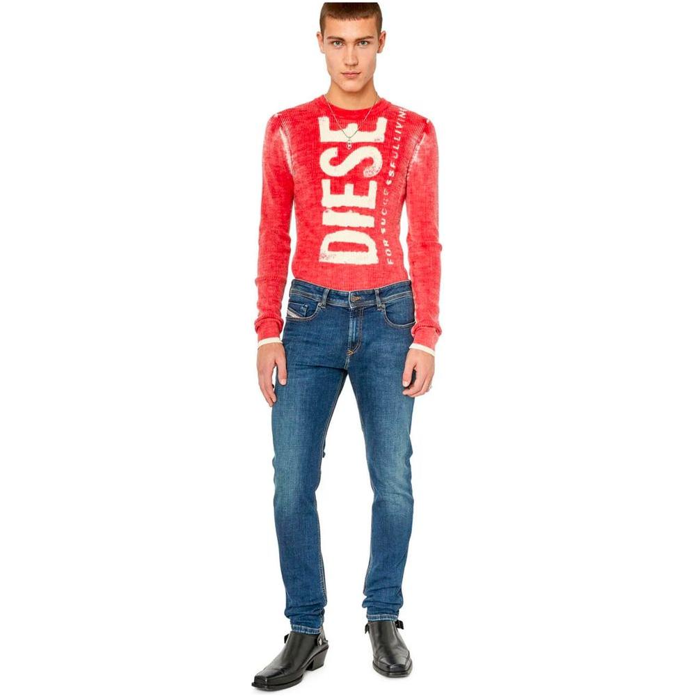 Diesel Blue Cotton Men Jeans