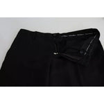Dolce & Gabbana Black Cotton Stretch Dress Formal Pants PAN71663-48