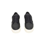 Cerruti 1881 Blue Cowhide Men Sneaker