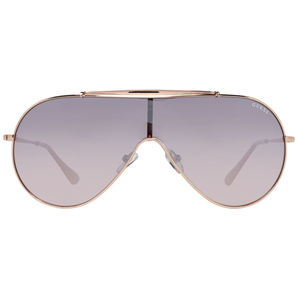 Guess Rose Gold Metal Sunglasses