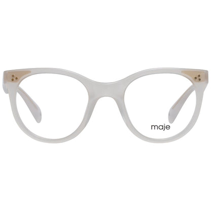 Maje White Plastic Glasses (Frames)