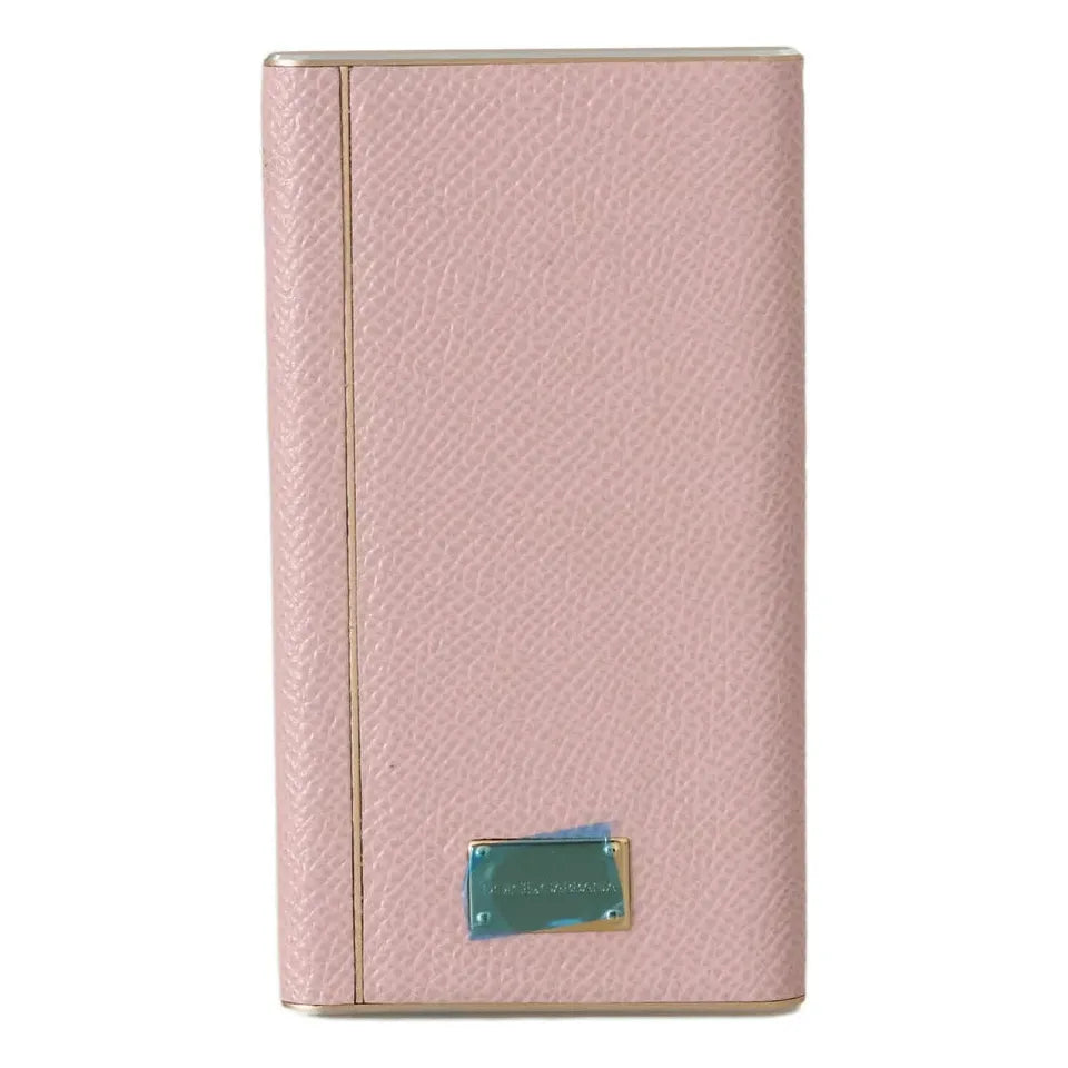 Dolce & Gabbana Charger USB Pink Leather #DGFAMILY Power Bank
