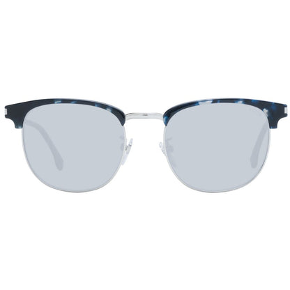 Lozza Gray Metal Sunglasses