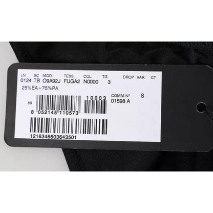 Dolce & Gabbana Black Nylon Swimwear Beachwear Bottom Bikini