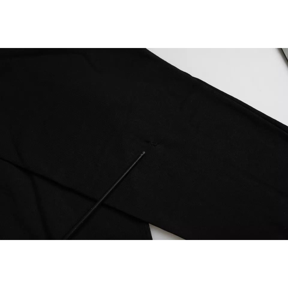 Dolce & Gabbana Black Camouflage Hooded Sweatshirt Sweater