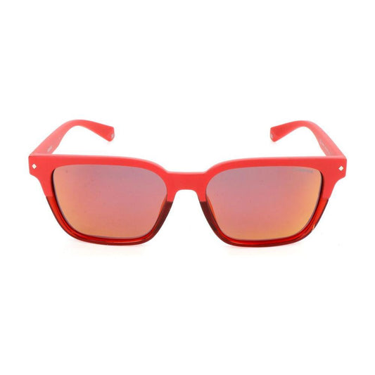 Polaroid Red Polycarbonate Sunglasses POPLD6044FSC9AAC