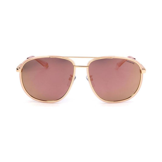 Polaroid Rose Gold Metal Sunglasses POPLD6118GSEYRAC
