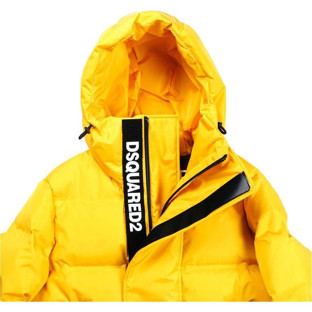 Dsquared² Yellow Nylon Jackets & Coat
