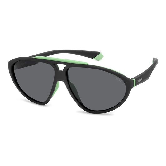 Polaroid Black Rubber Sunglasses POPLD2151S3OLG2M9AC