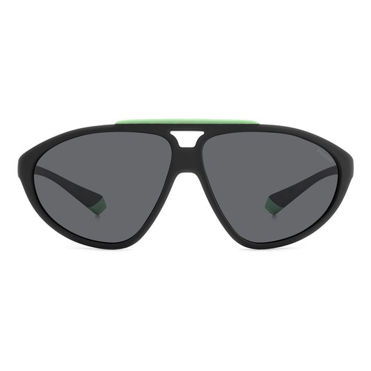Polaroid Black Rubber Sunglasses POPLD2151S3OLG2M9AC