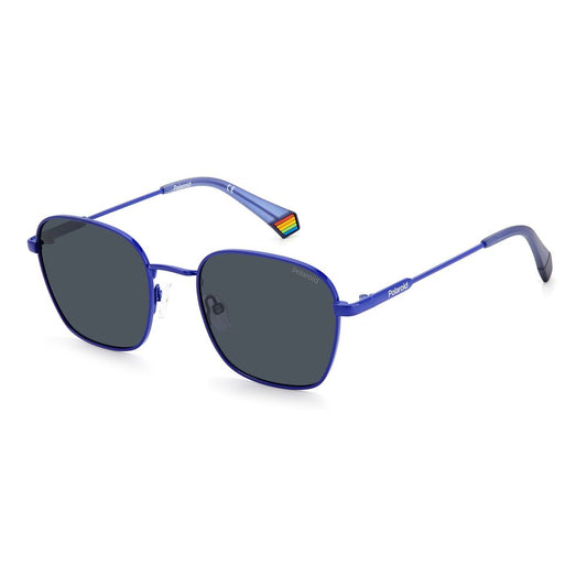 Polaroid Blue Stainless Steel Sunglasses POPLD6170SGEGC3AC