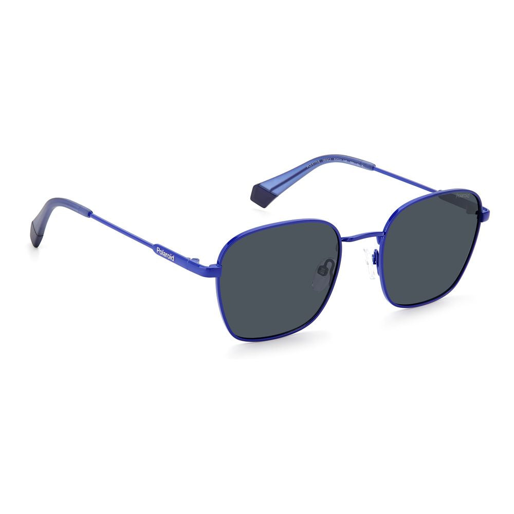 Polaroid Blue Stainless Steel Sunglasses POPLD6170SGEGC3AC