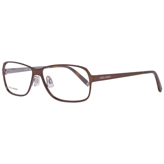 Dsquared² Brown Metal Glasses (Frames)