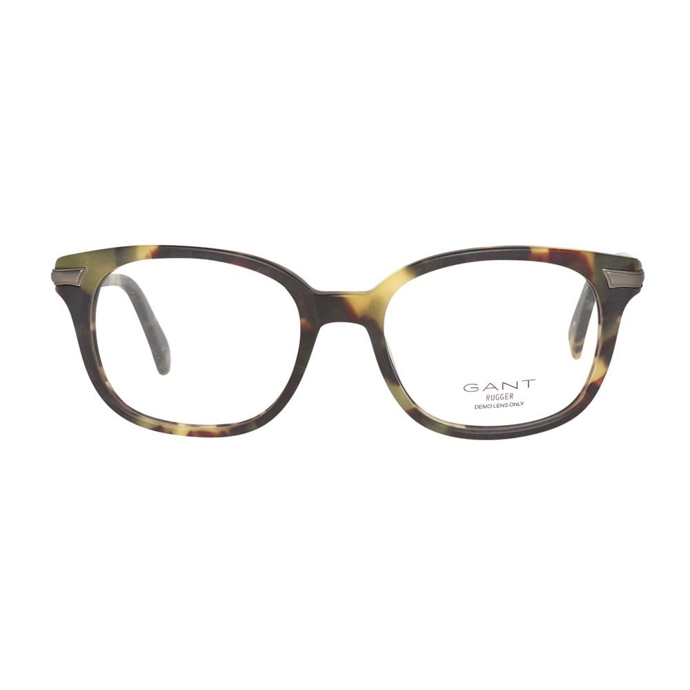 Gant Brown Plastic Frames for men, model GRSHANEMTO-49, featuring dimensions 49/17/140 mm and brown color.