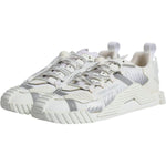 Dolce & Gabbana White Lace Up Low Top NS1 Sneakers Shoes MV6237-41