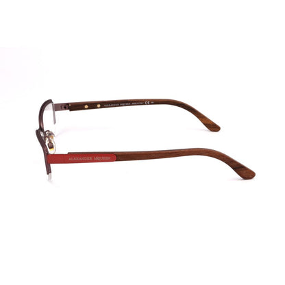 Alexander McQueen Bicolor Metal Glasses (Frames)