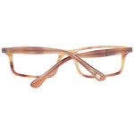Hackett Brown Plastic Frames, stylish octagon shape, durable plastic material, lens bridge temple 54/19/145 mm measurement, brown color