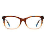 Missoni Brown Acetate Frames in brown horn, women's eyewear MIS-0090-EX4 featuring sleek design and durable acetate material.