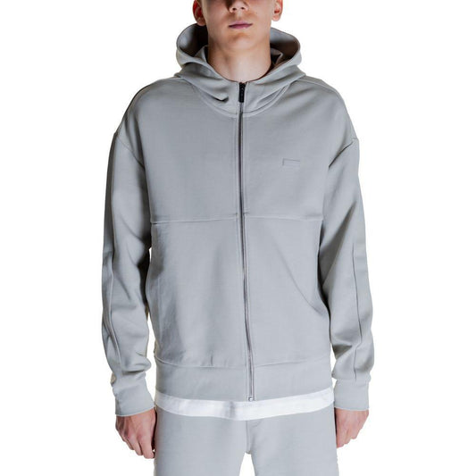 Calvin Klein Gray Cotton Hoody CA-14570700137-IT46 | M