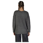 Vila Clothes Gray Marabou Sweater VI-15826100136-IT40|S