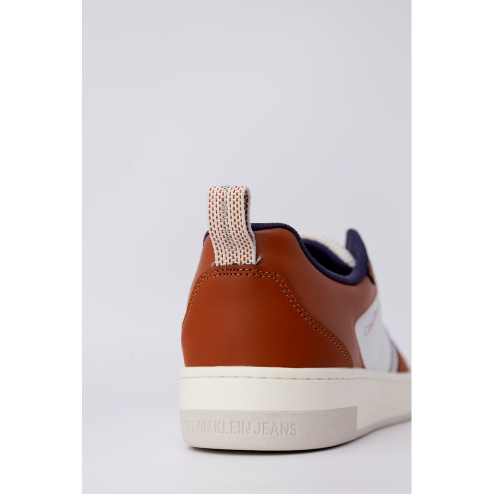 Calvin Klein Jeans Brown Leather Sneaker CA-13185200484-EU41/US8