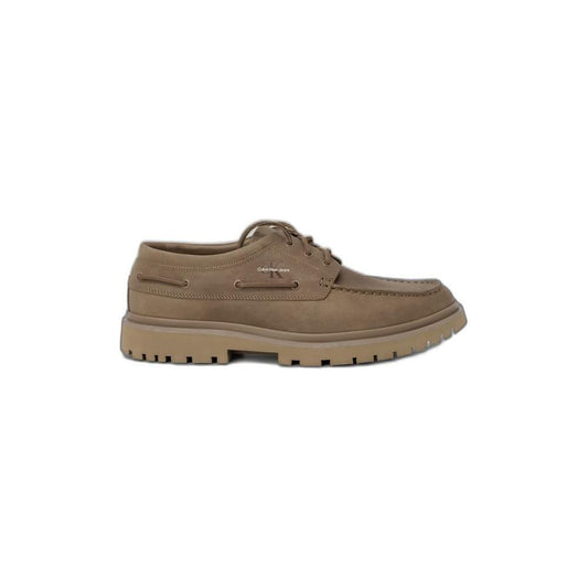 Calvin Klein Jeans Brown Leather Oxfords And Derby CA-13210600140-EU40/US7